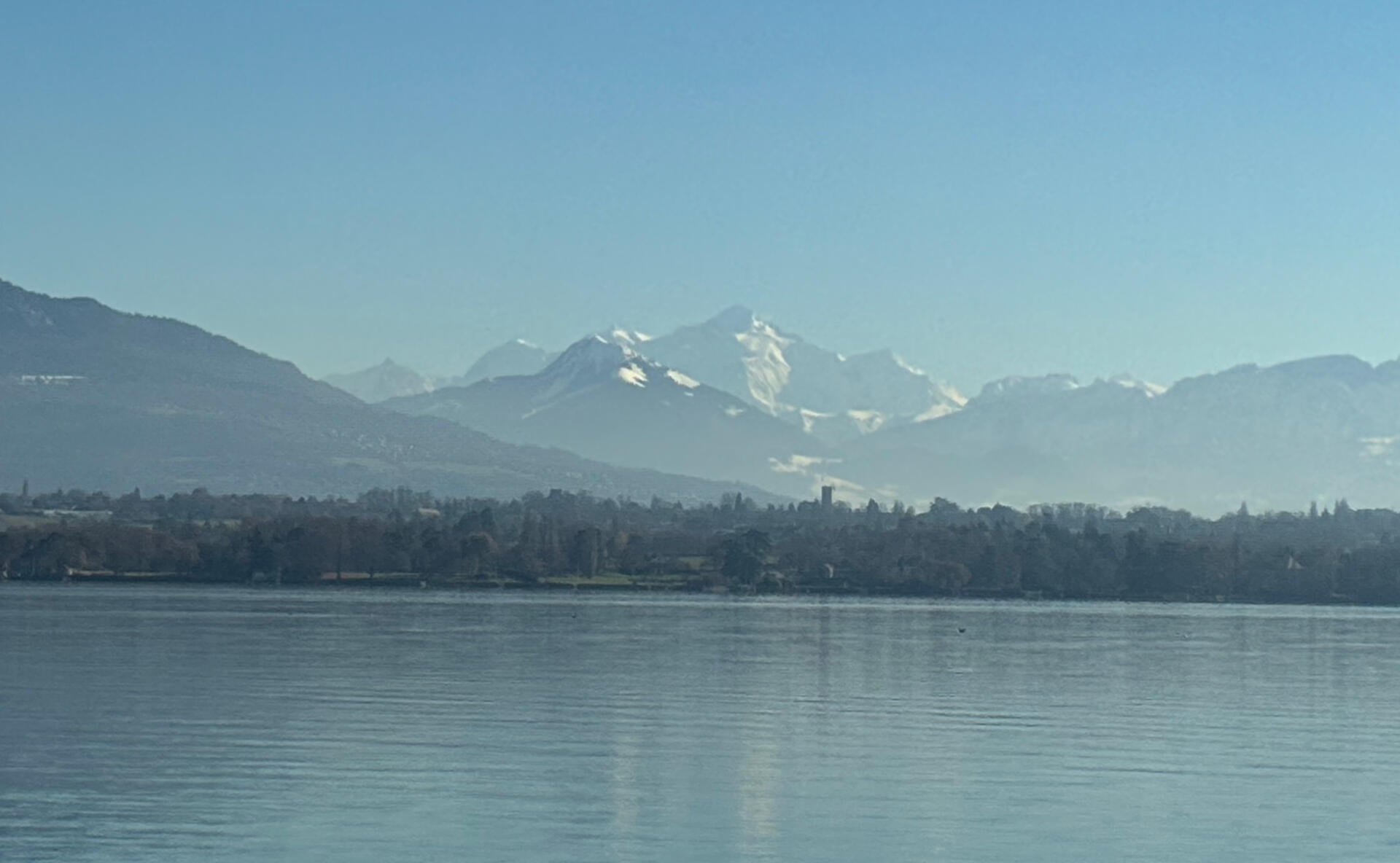 Genève Le jet d'eau de Genève